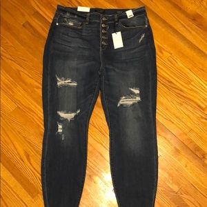 Judy Blue Distressed high waist jeans